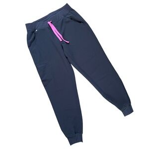 Figs Pants Womens Medium Gray Zamora Jogger Scrub Nurse Doctor Vet Medical
